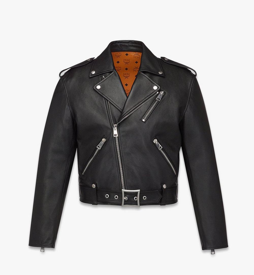 Cropped Rider Jacket in Lamb Leather 1